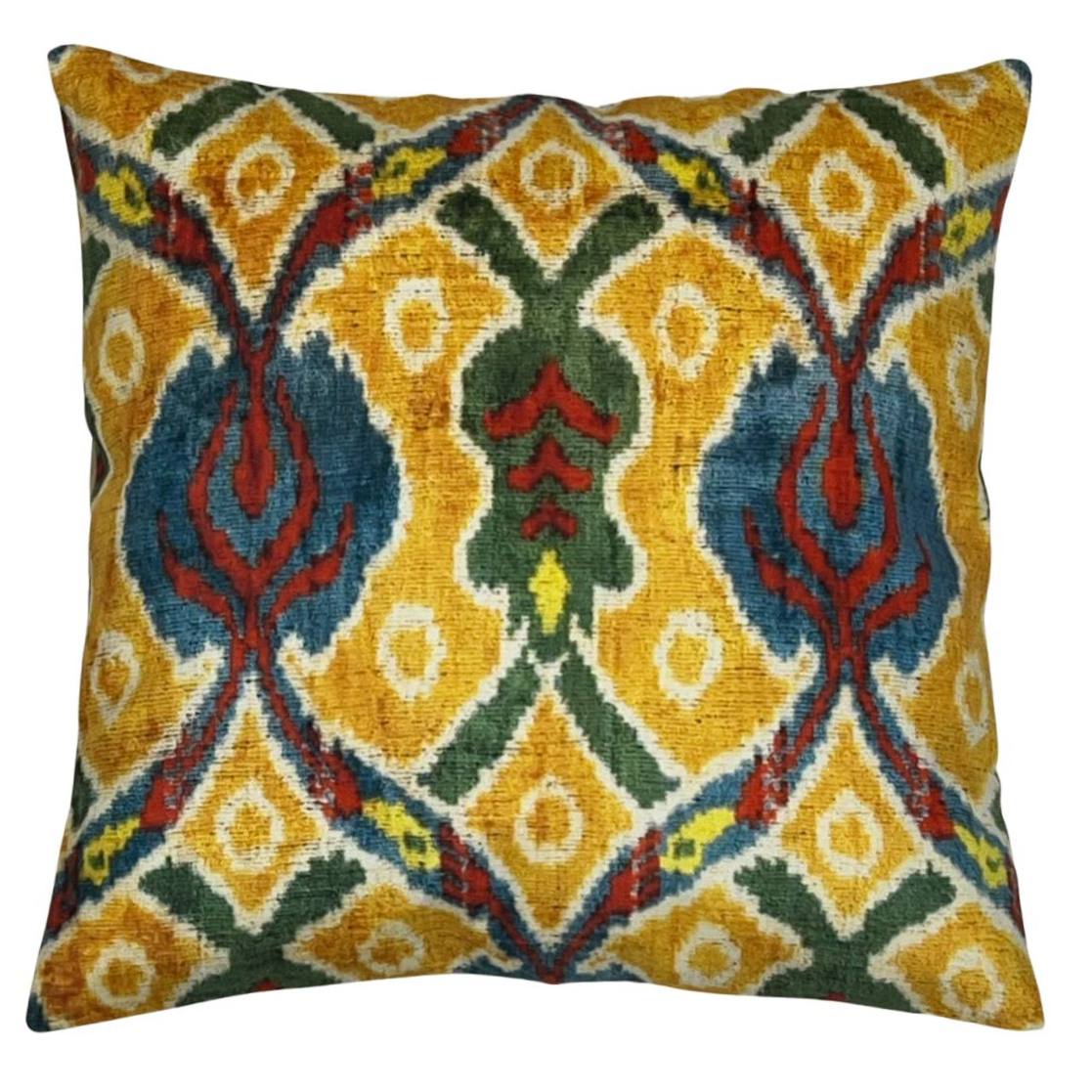 Pasargad Turkish Style Ikat Pillow 20'' X 20''